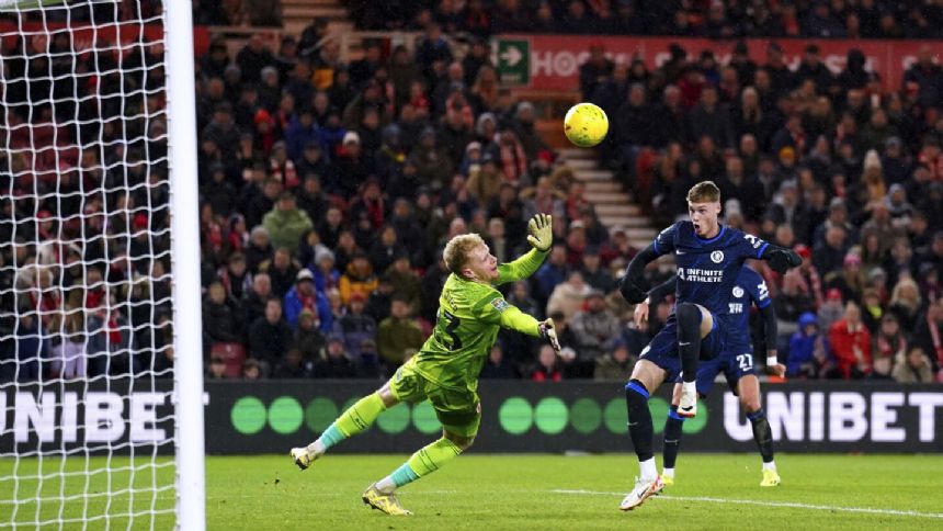 Chelsea wasteful as second-tier Middlesbrough gains 1-0 first-leg advantage in League Cup semifinal