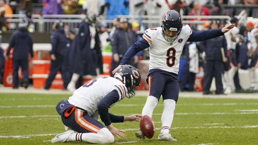Chicago Bears kicker Cairo Santos signs 4-year contract extension
