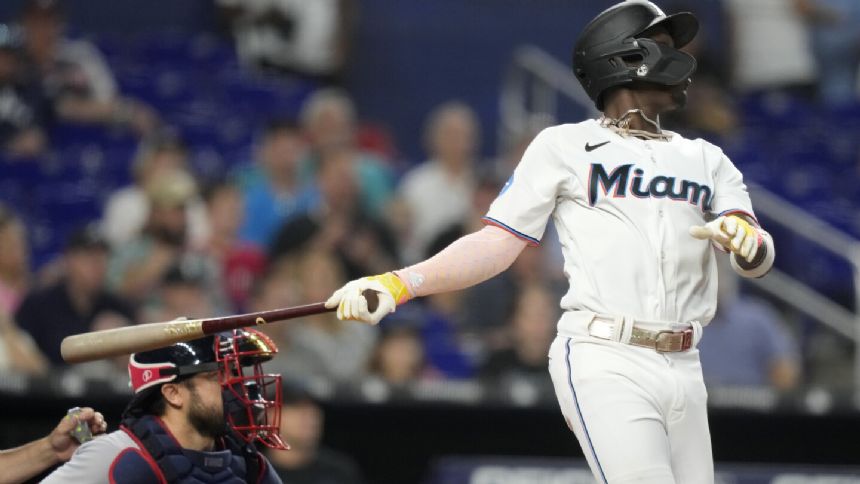 Chisholm hits grand slam for 2nd straight game, Marlins rout Braves 16-2 to sweep series