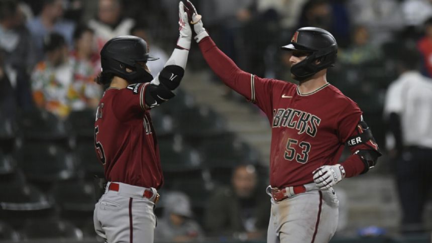 Christian Walker delivers as Diamondbacks pound White Sox 15-4 to strengthen wild-card positioning