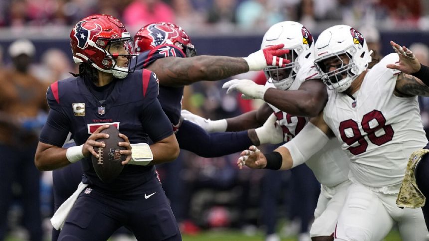 C.J. Stroud leads Texans to 21-16 win over Cardinals despite throwing season-high 3 interceptions