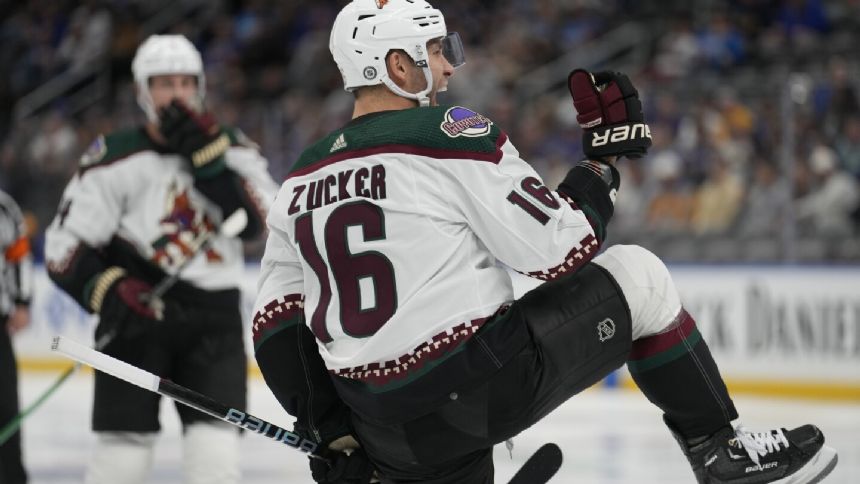Clayton Keller and Nick Schmaltz power the Coyotes to 6-2 win over the Blues