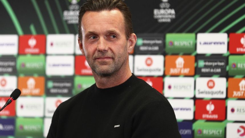 Club Brugge fires coach Ronny Deila ahead of playoffs in Belgium
