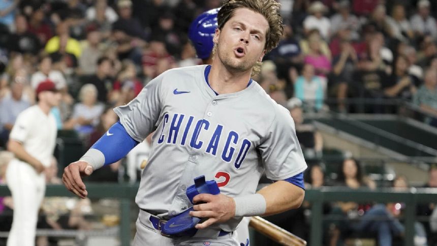 Cody Bellinger hits a go-ahead homer and the Cubs beat the Diamondbacks 5-3 to take series