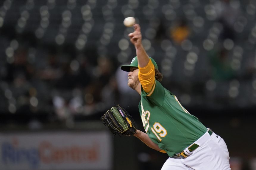 Cole Irvin strikes out 8 over 7 innings, A's beat Rangers
