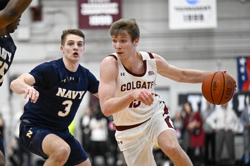 Colgate returns to NCAAs with win vs. Navy in Patriot finale