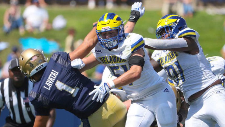 College football top 25: Delaware climbs into top 10 of FCS Power Rankings following upset over Navy