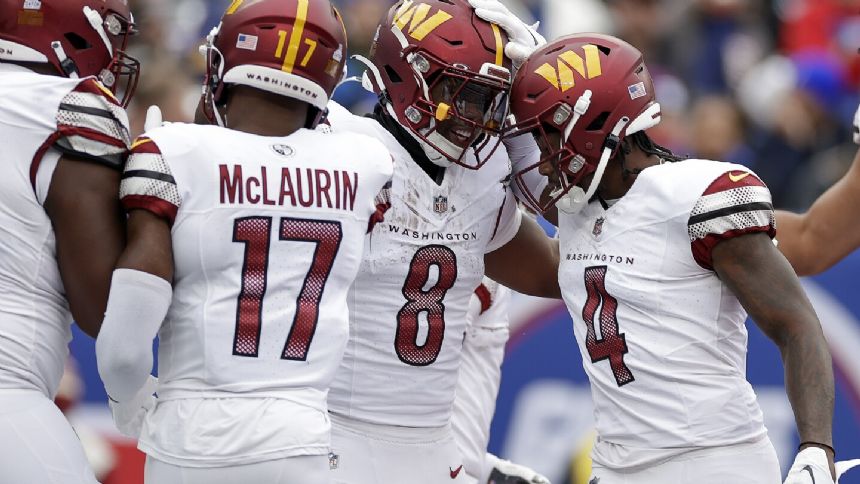 Commanders are looking to get back on track when they host the struggling Giants