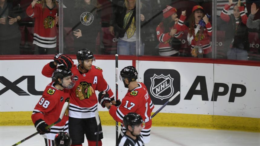 Connor Bedard has goal, 4 assists for single-game point high as Blackhawks beat Ducks 7-2