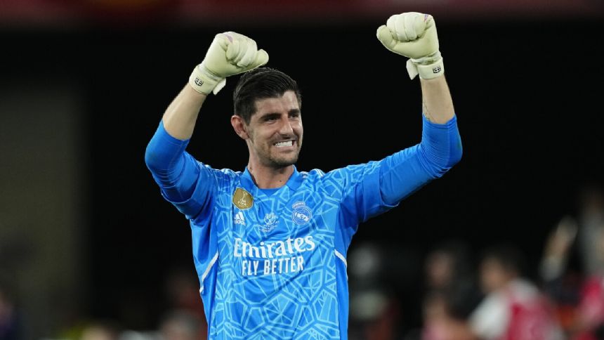 Courtois set to play 1st game of season for Real Madrid after recovering from injuries