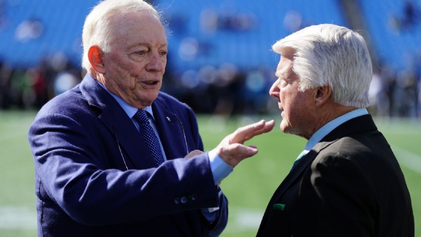 Cowboys' Jerry Jones says 2-time Super Bowl champ Jimmy Johnson will join ring of honor