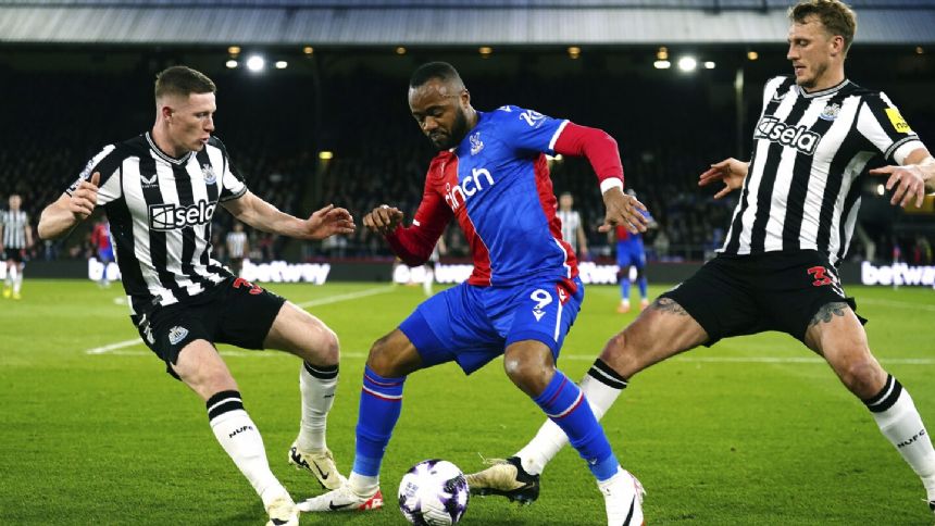Crystal Palace ensure Premier League safety by beating Newcastle 2-0