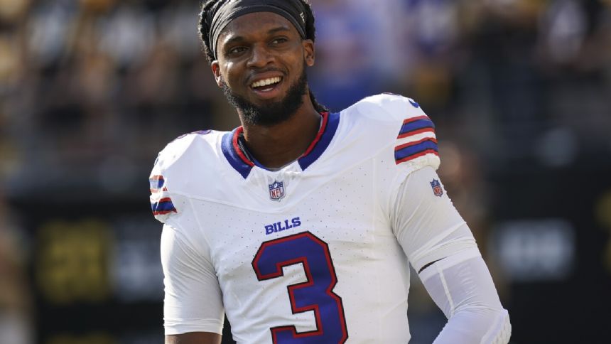 Damar Hamlin not expected to play in the Bills' opener against the Jets, AP source says