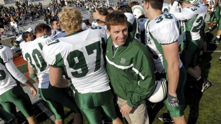 Dartmouth football coach Buddy Teevens, an innovator and the school's winningest coach, dies at 66