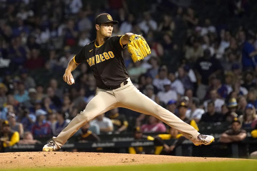 Darvish returns to Wrigley, lifts Padres over Cubs 4-1