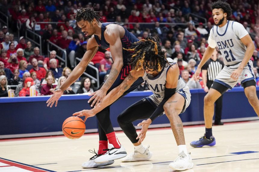 Dayton bounces back from UNLV loss with 60-51 win over RMU