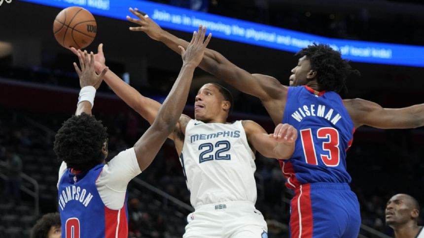 Desmond Bane scores career-high 49 points, Grizzlies send Pistons to 18th straight loss