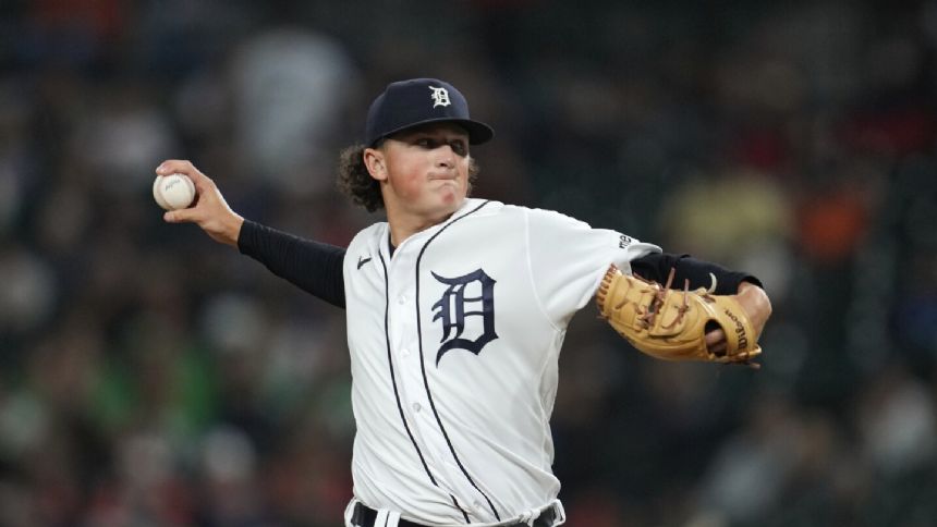 Detroit's Olson pitching no-hitter through six innings against White Sox