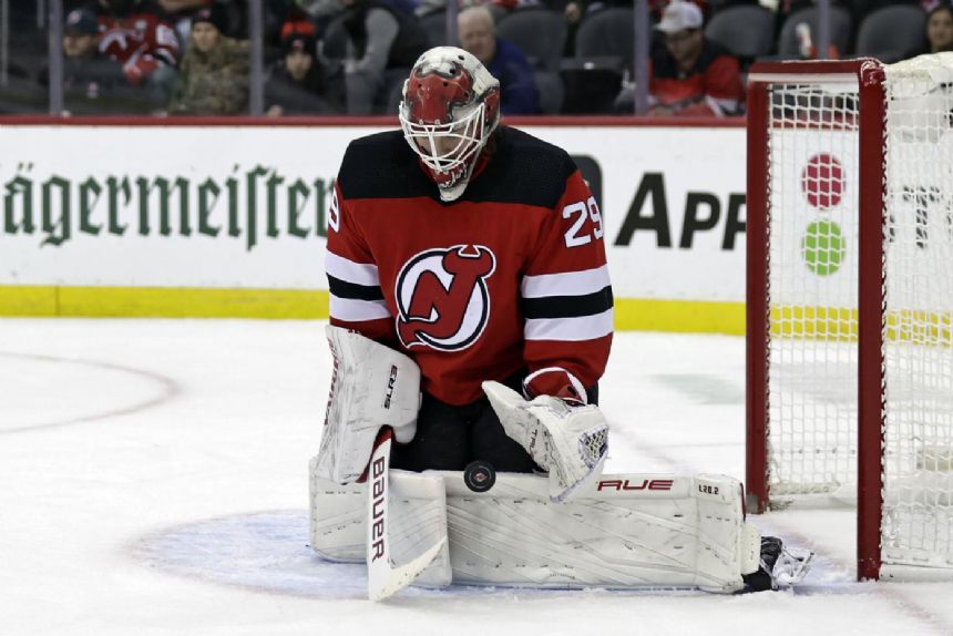 Devils deal Panthers 2nd straight loss in regulation 7-3