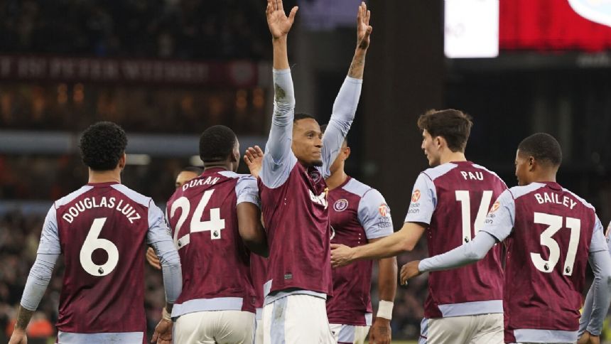 Diaby steers Aston Villa to victory with superb strike against Wolves in EPL