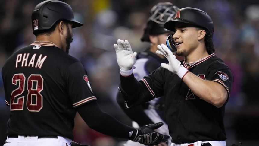 Diamondbacks overcome early 4-run deficit to beat Rockies 12-5