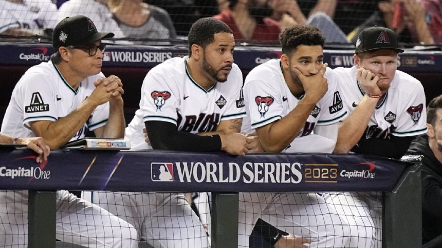 Diamondbacks' magical season ends with a thud against Rangers in World Series