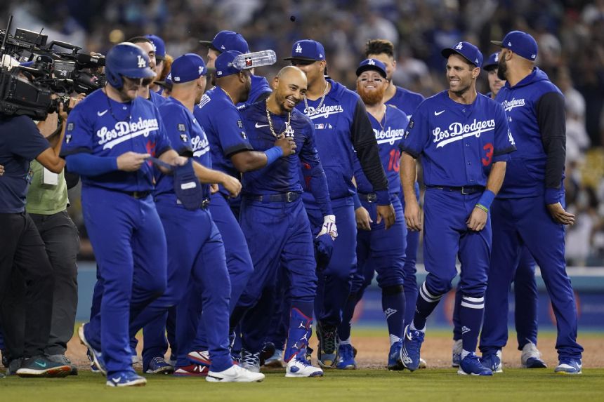 Dodgers overcome Gallen's 13 Ks, rally to beat D-backs 3-2