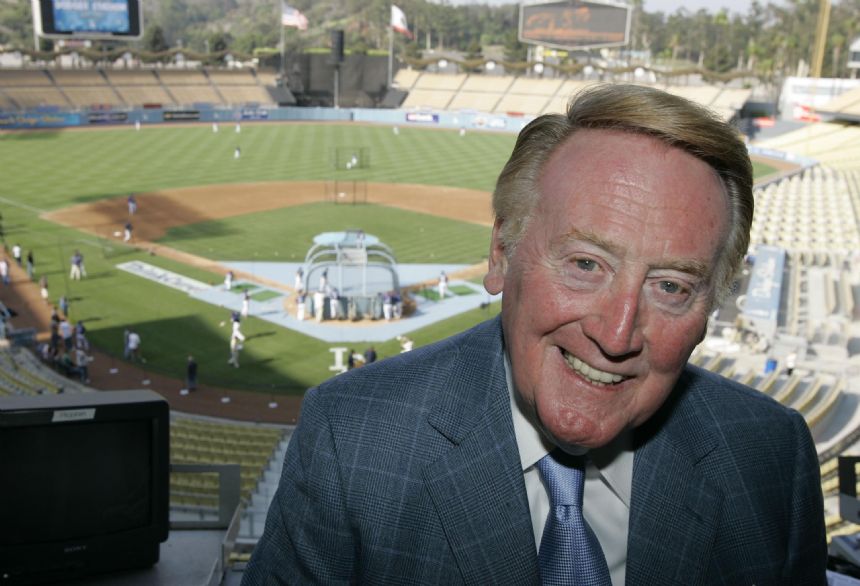 Dodgers to honor Vin Scully in pre-game ceremony