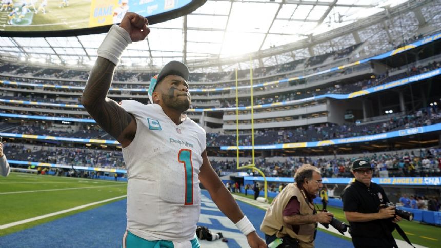 Dolphins bring NFL's top-ranked offense into Week 2 matchup with division rival Patriots