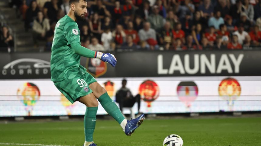 Donnarumma is gearing up to play his former club when PSG hosts AC Milan in the Champions League