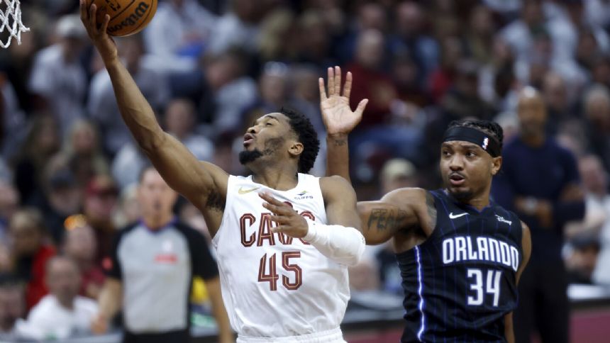 Donovan Mitchell scores 23 to power Cavaliers to 96-86 win over Magic and 2-0 lead in series