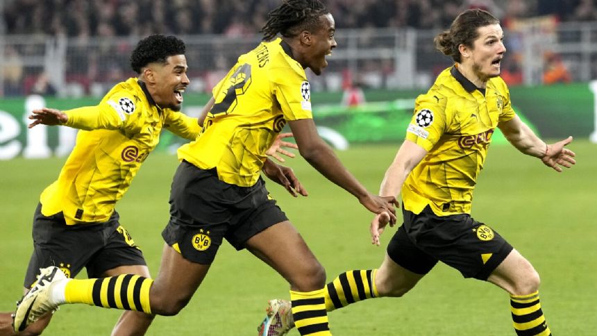 Dortmund digs deep to beat Atletico 4-2 and reach Champions League semifinals with 5-4 aggregate win