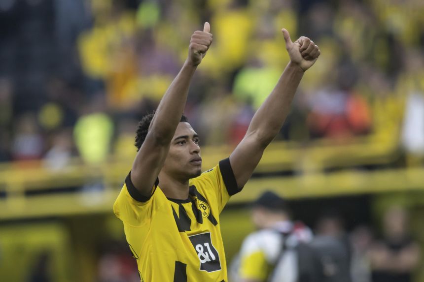 Dortmund midfielder Bellingham sidelined with knee pain ahead of key game