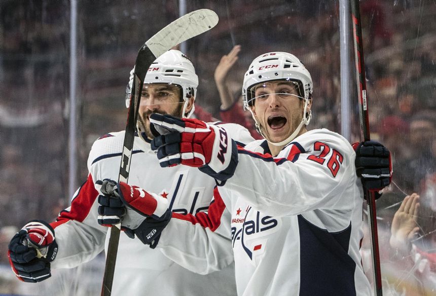 Dowd lifts Capitals to 3-2 win over Oilers