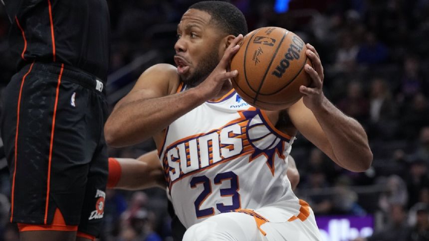 Durant has season-high 41 points, Suns beat Pistons, former coach Williams 120-106