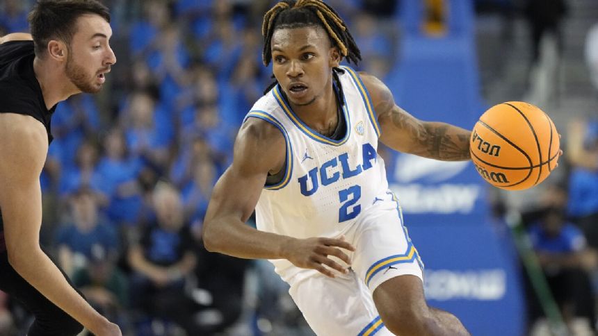 Dylan Andrews and Sebastian Mack score 18 each, UCLA used 30-4 run to beat Lafayette 68-50