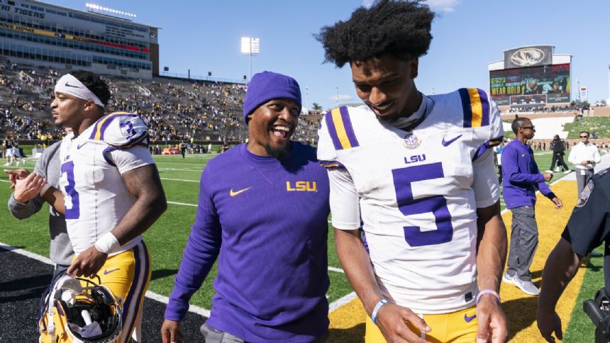 Dynamic Daniels leads No. 22 LSU against Auburn as SEC West race heats up