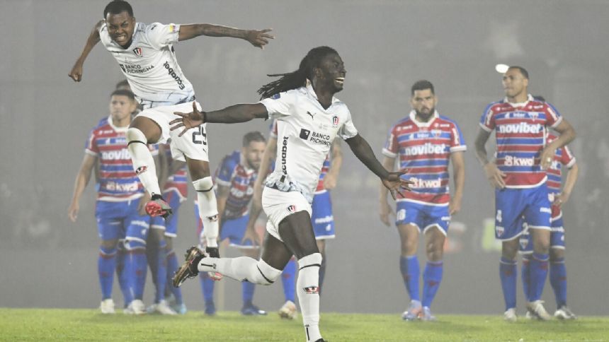 Ecuador's Liga de Quito beats Brazil's Fortaleza on penalties to win Copa Sudamericana
