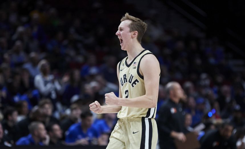 Edey scores 21 as No. 24 Purdue beats No. 8 Duke 75-56