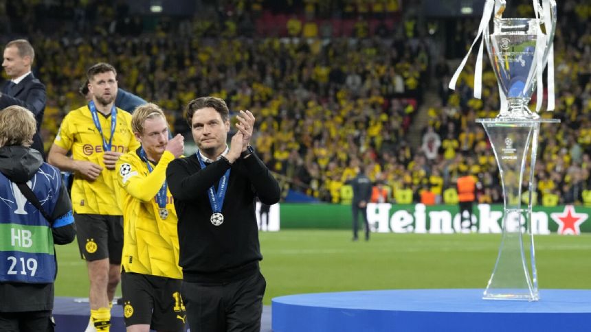 Edin Terzic resigns as coach of Champions League runner-up Borussia Dortmund