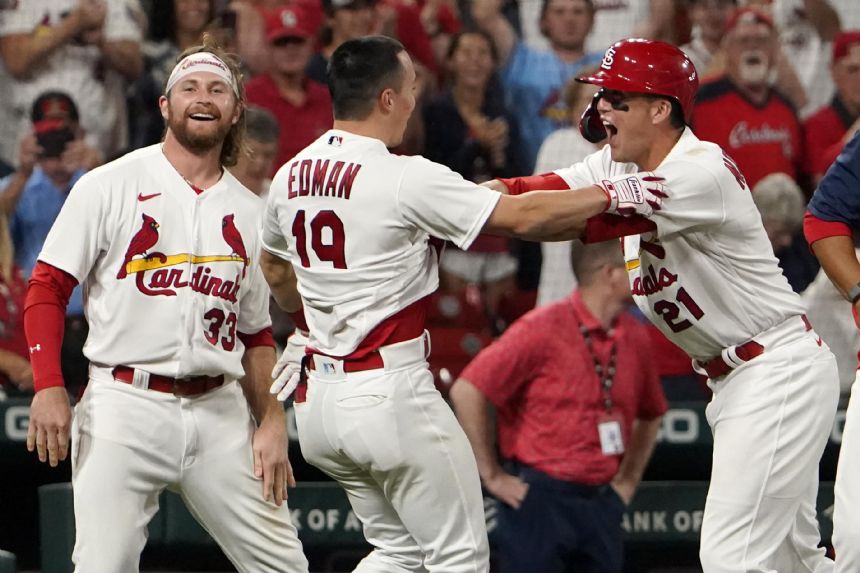 Edman caps Cardinals' 5-run 9th in 6-5 win over Nationals