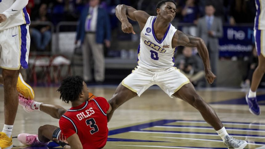 Edwards, Bickerstaff help No. 24 James Madison rally past Radford in first game as ranked team