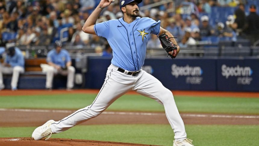 Eflin gets 14th win, Rays beat Mariners 6-3 to take 3 of 4 in series between contenders