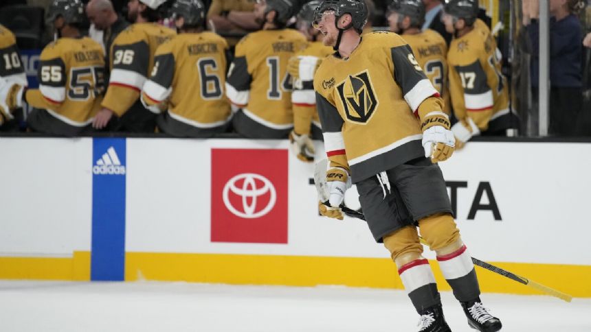 Eichel, Hill lead Golden Knights to 4-1 win over Ducks to improve to 3-0-0
