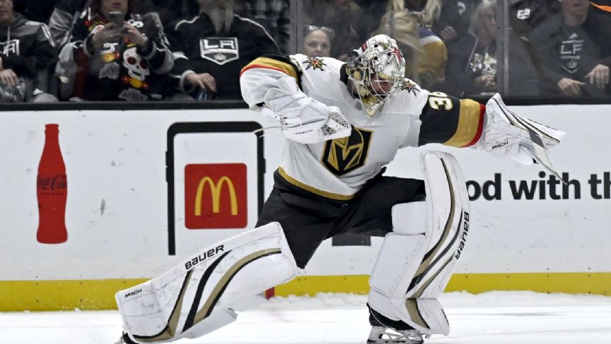 Golden Knights open 2023 with 3-2 win against Avalanche