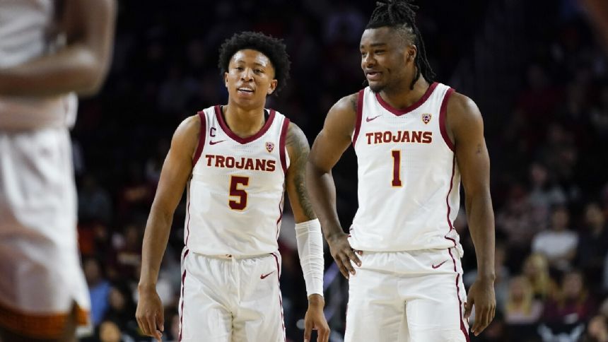 Ellis and Collier lead No. 16 USC to 81-70 win over Brown