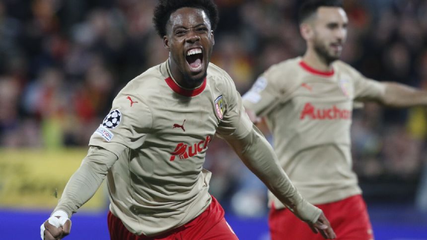 Elye Wahi's equalizer salvages a 1-1 draw for Lens against PSV in Champions League