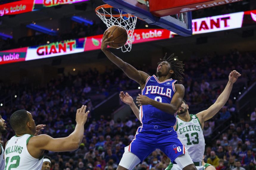 Embiid has 25 points and 13 rebounds, 76ers beat Celtics