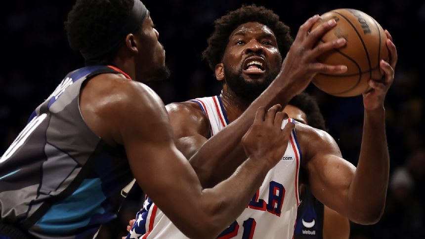Embiid, Maxey and Melton lead 76ers to a 121-99 win over Nets