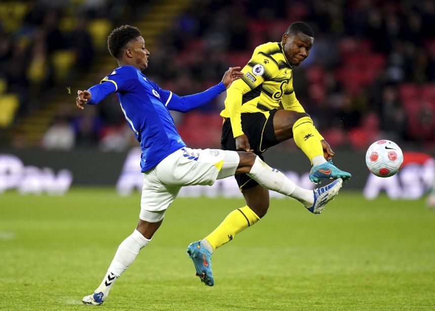 Everton draws 0-0 at Watford, 2 points above EPL drop zone